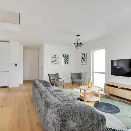 公寓 Chic Duplex With Rooftop -3bd-6p-